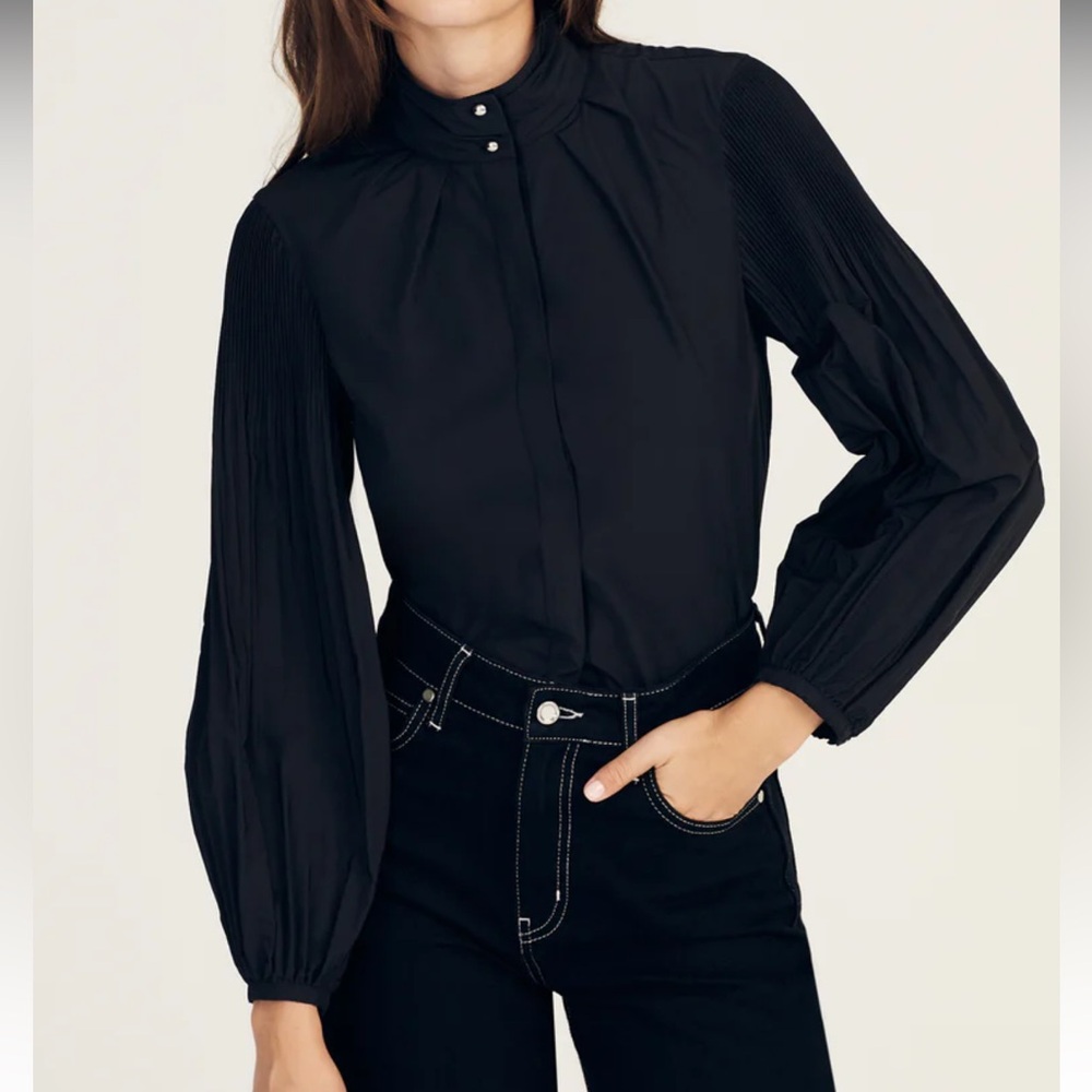 DEREK LAM - The Lupa Pleated Sleeve - back - size 6 - NWT